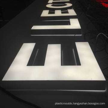 DINGYISIGN China Wholesale Led Custom Plastic 3D Signage Acrylic Shop Signs Mini Acrylic Letters